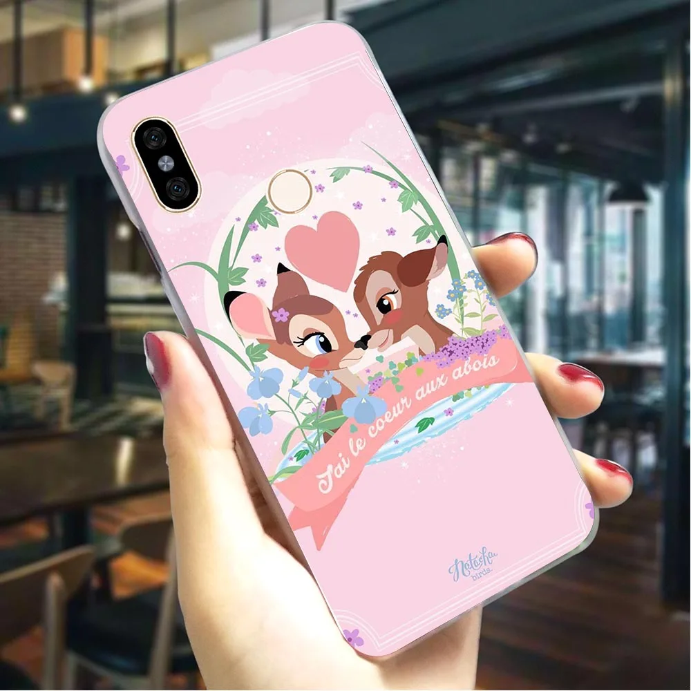K0006109 Чехол для телефона Xiao mi A2 Sika Олень Бэмби чехол mi A1/A2 Lite mi 8/mi 8 Lite 8 9 SE mi x 2 S жесткий защитный чехол - Цвет: K0006109