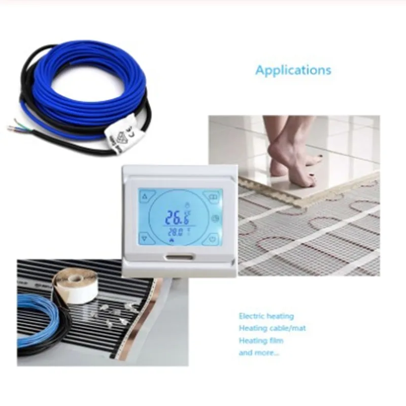 Цифровой комнатный термостат MINCO HEAT lcd программируемый сенсорный экран