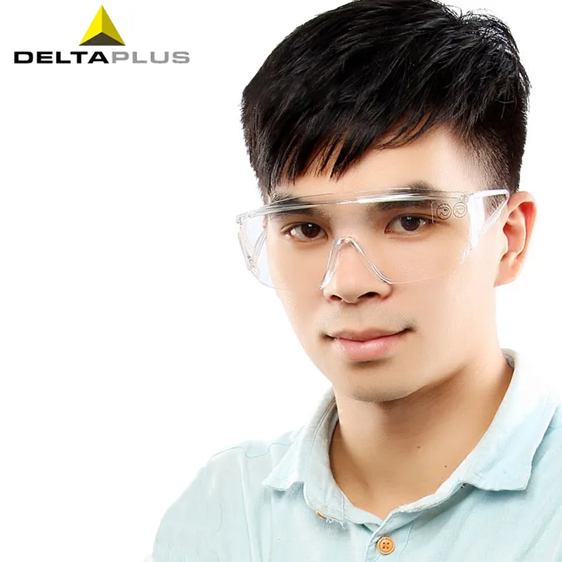 Deltaplus 101114 прозрачные очки защитные очки Защита от пыли ветрозащитные Анти-ударные защитные очки лабораторные рабочие очки