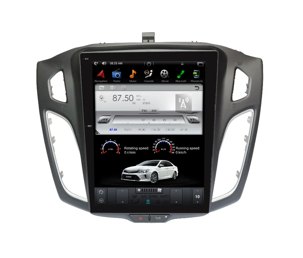 12,1 ''вертикальный Тесла стиль Android 7,1 dvd-плеер автомобиля gps навигации для Ford Mondeo fusion MK5 2013 22018014