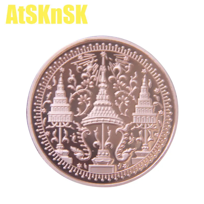 AtSKnSK 30 мм Таиланд Сувенир коллекционирование монет медаль Дисплей монеты