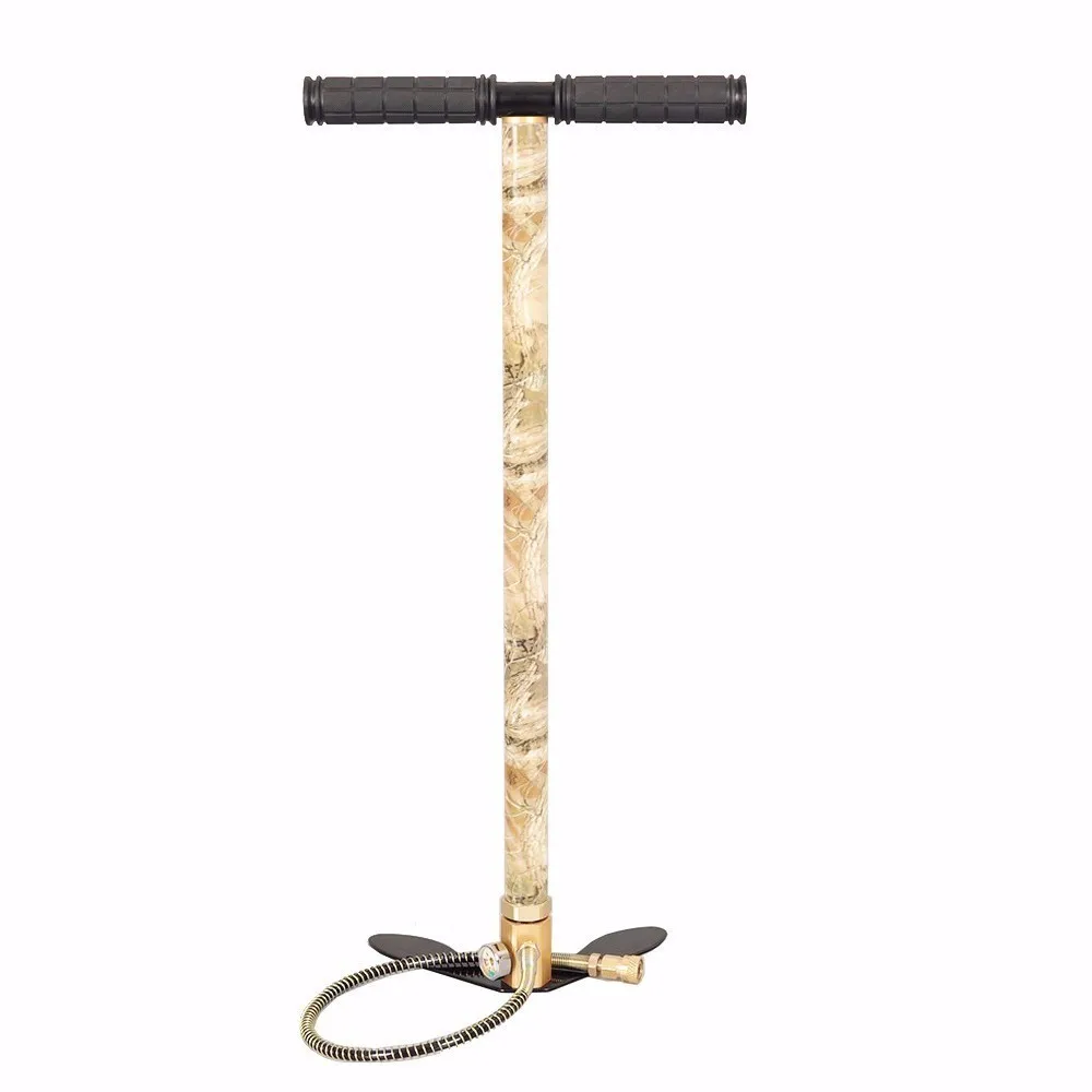 Camo 300bar 30mpa 4500psi 3 этап мини высокое Давление компрессор, с ручным управлением Pcp насос для воздушного насоса винтовки Пейнтбол - Напряжение: Camo
