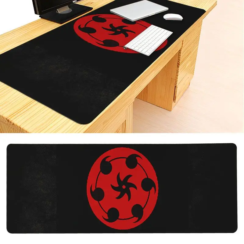Lock Edge 30x90cm Congsipad красивый аниме Itachi s Sharingan коврик для мыши геймер игровые коврики размер для 300*700*2 мм и 300*900*2 мм коврик для мыши - Цвет: Lock Edge 30x90cm