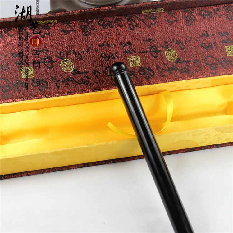 Эбеновый винт длинные благовония бамбуковая трубка с подарочными коробками для