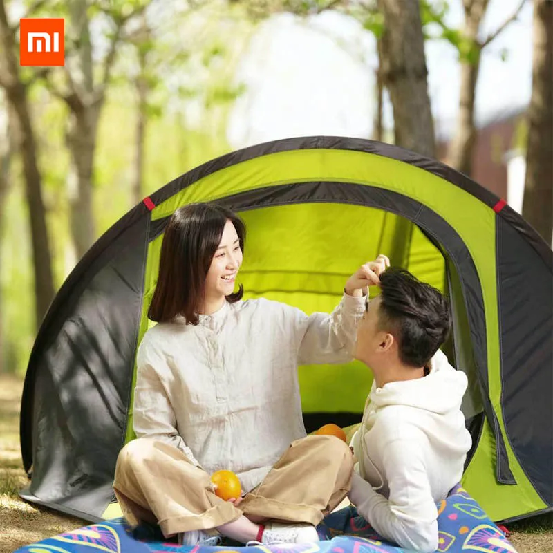 Xiaomi Mijia zaofeng 3-4 человек автоматическая кемпинговая палатка Открытый водонепроницаемый двойной слой Навес зонт быстрая установка