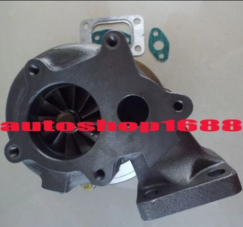 GT35 GT3582-6 Черный a/r 0 70 T04E анти-всплеск 63 T3 фланец 5 болтов 400-500hp ТУРБОКОМПРЕССОР с