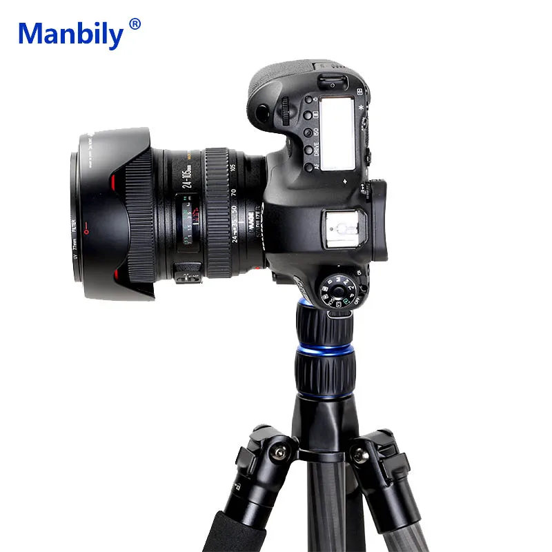 Профессиональный компактный штатив Manbily CZ302 из углеродного волокна монопод и
