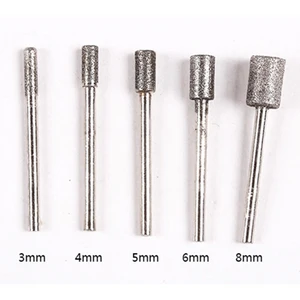 Алмазный шлифовальный круг для вращающегося инструмента dremel, 5 шт.