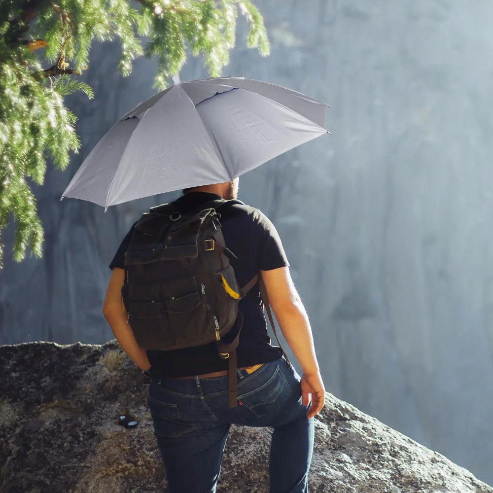 Портативная Рыболовная Шапка зонтик s Солнцезащитная непромокаемая Складная