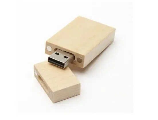 Деревянная деревянная Флешка с логотипом usb 2 0 выполненная на заказ флешка для
