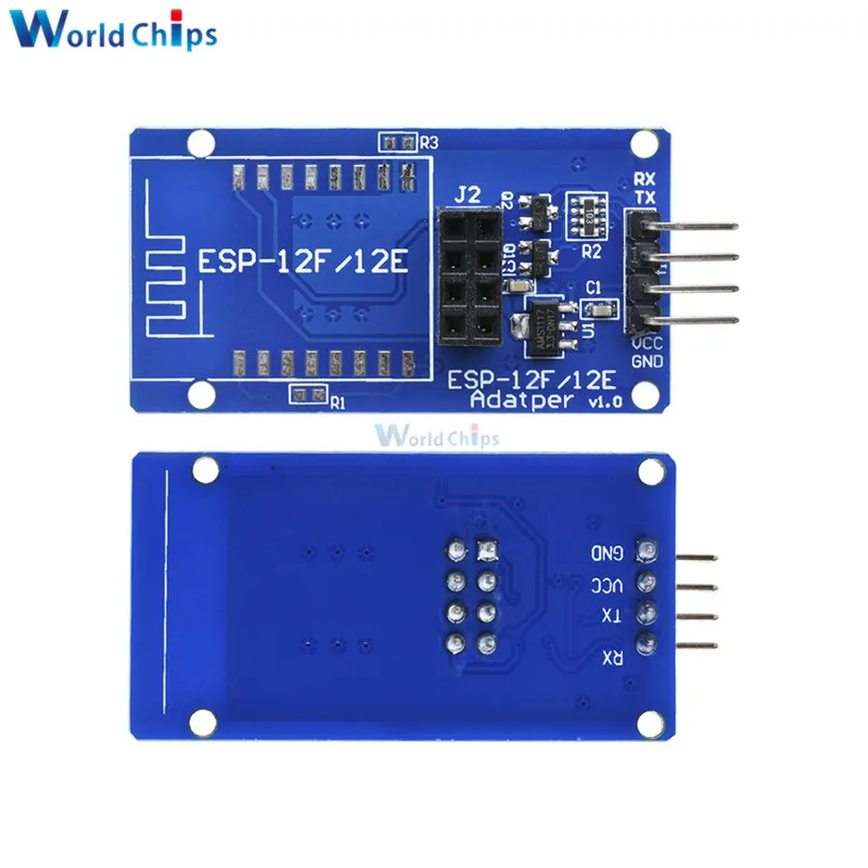 ESP8266 ESP-12F/ESP-12E серийный Wi-Fi модуль беспроводного адаптера плата расширения 5 В для