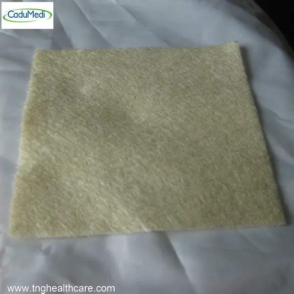 100pc 10cm*10cm Alginate dressing wound packing absorbent surgica medical calcium bedsore burn sodium dental alginate dresssings | Спорт и