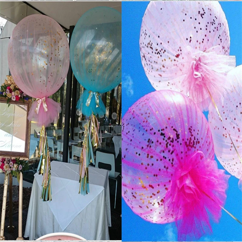 Воздушный Шар Обертывание DIY одежды воздушные шары Tanabata happy Wedding mariage 1 й ребенок