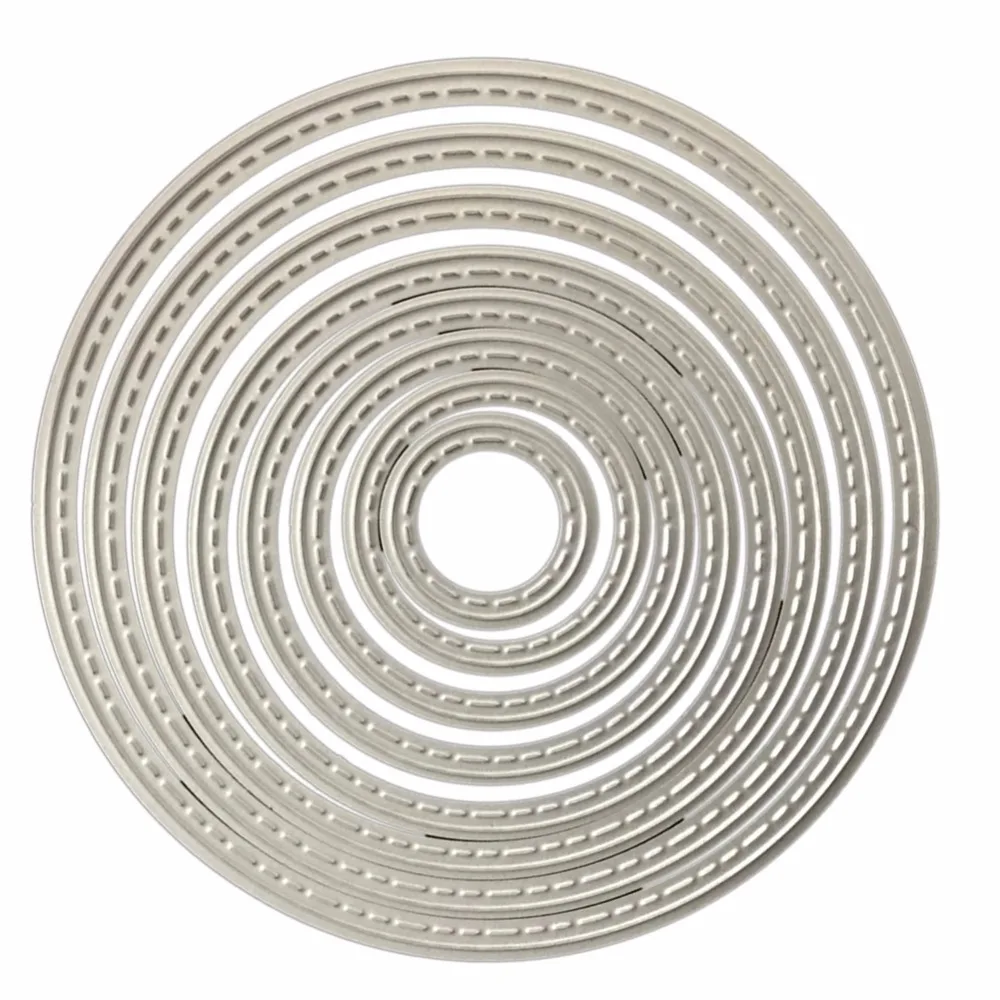 Полезный креативный круглый нож из углеродистой стали форма для резки шаблон