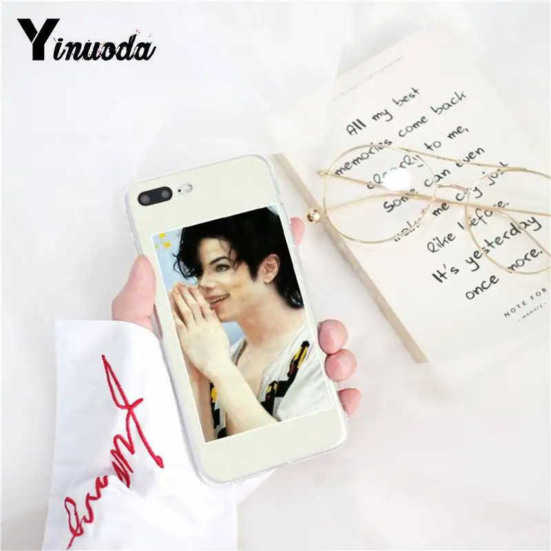 Yinuoda Майкл Джексон певец Новинка Fundas чехол для телефона iPhone 8 7 6 6S Plus X XS MAX 5 5S SE XR 10