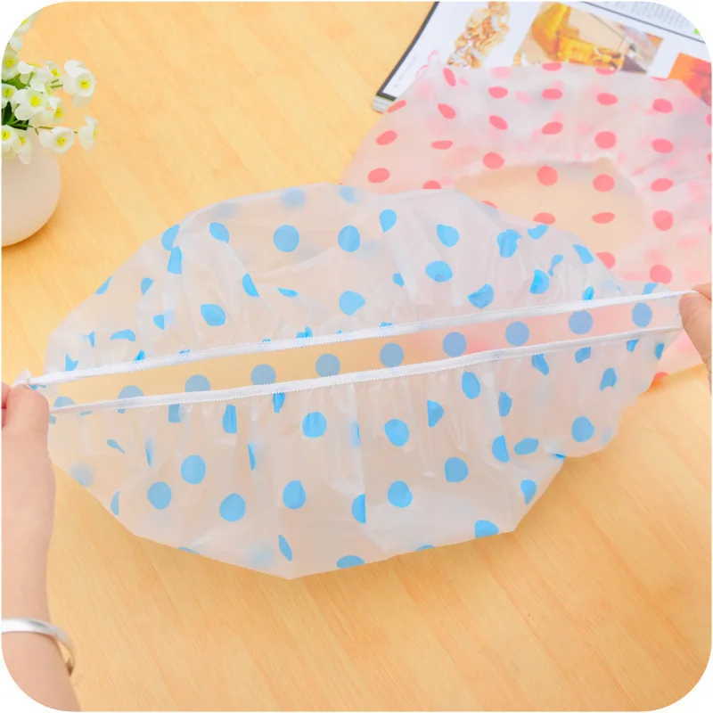 1 шт. водонепроницаемая шапочка для душа в горошек|Шапочки душа| |