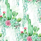 Фон для фотографирования с изображением цветов кактус, листья день рождения, свадьба вечерние украшения фото фон с половыми досками Baby Shower XT-7175