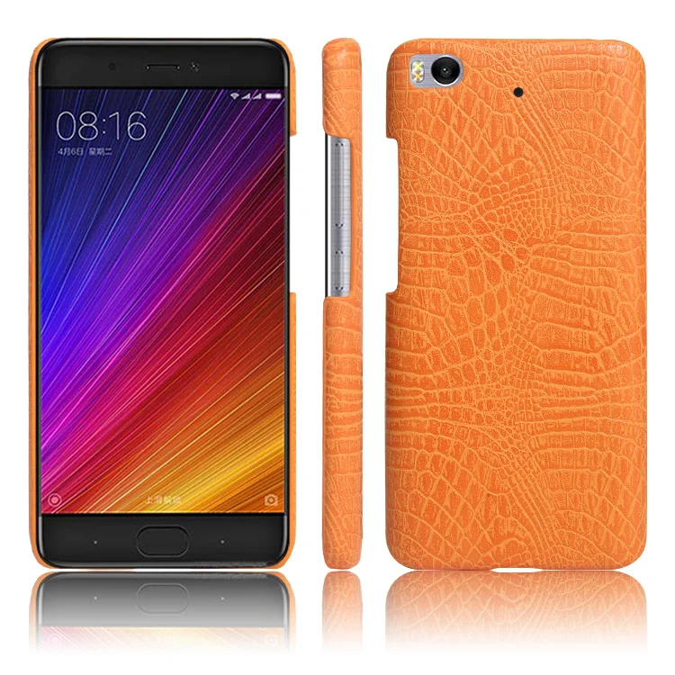Luxury Crocodile Leather Case for XiaoMi 5s Plus 5C A1 A2 5 5X 6X 6 8 SE Cover Mi MAX MIX 2S NOTE 2 3 Phone Cases Fundas |