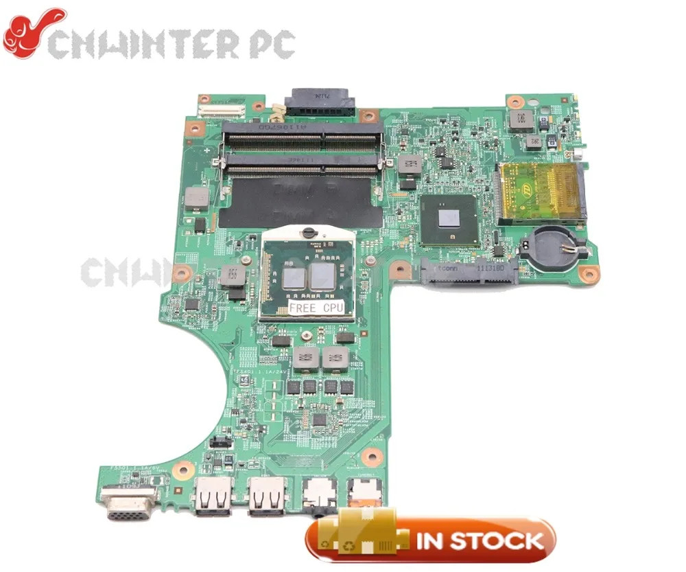Материнская плата NOKOTION для ноутбука DELL N4030 материнская CN 0R2XK8 R2XK8 48.4ek19. 011 HM57 DDR3