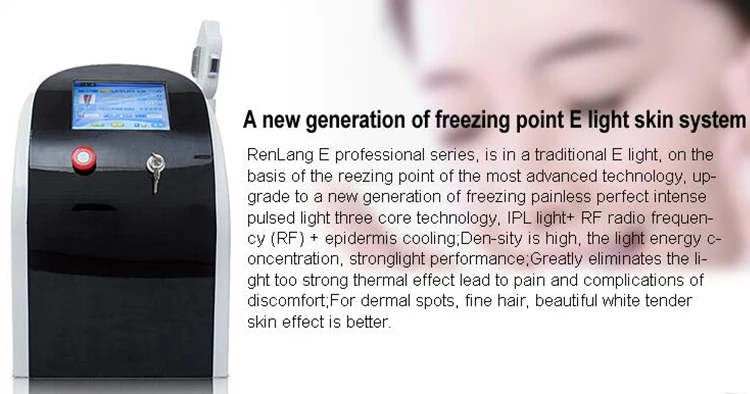 

Third Generation !!! Permanent Hair Removal/Skin Rejuvenation/Pigmentation/Vascular/Acne Removal Machine CE