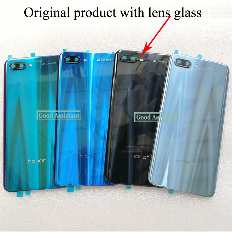 Оригинальный 5 8 дюймов для Huawei Honor 10 COL-AL00 COL-AL10 COL-TL00 COL-TL10 задняя крышка батарейного