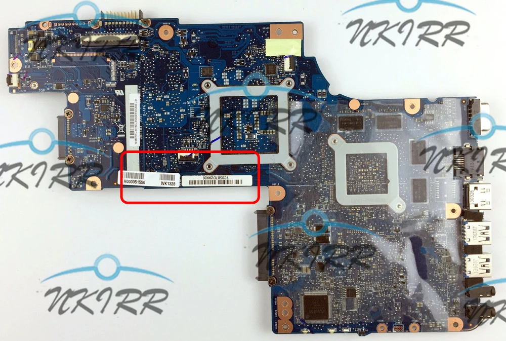 H000051550 H000052570 PLF/CSF 45 Вт UMA& DSC HD7670M 1 ГБ DDR3 Материнская плата для Toshiba Satellite L875-S7377 L850 C850 C855 L855