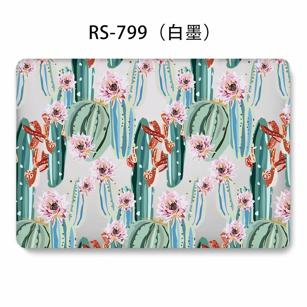 Цветочный чехол для ноутбука Macbook Air Pro Retina 11 12 13 15 с сенсорной панелью цветы