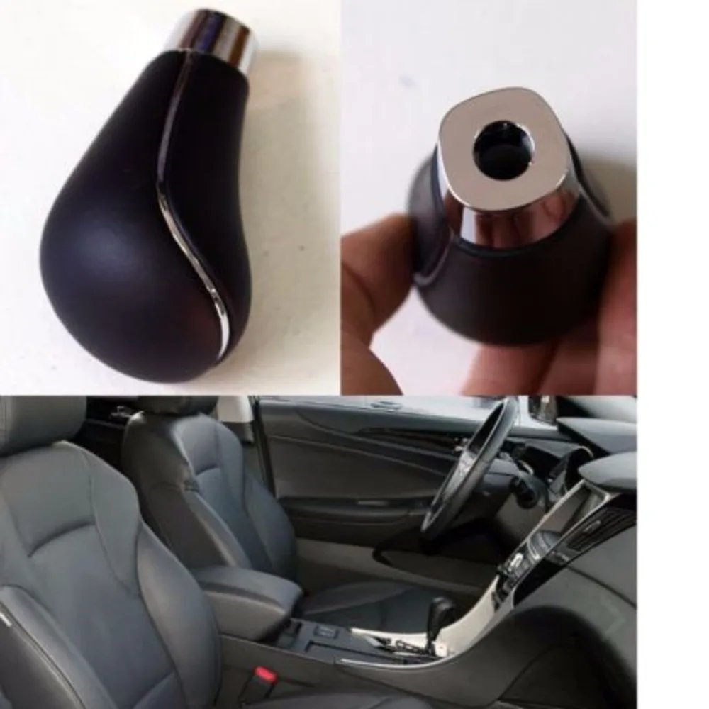 Кожаная ручка переключения передач для автомобиля Hyundai 2011 2012 SONATA I45 рукоятка
