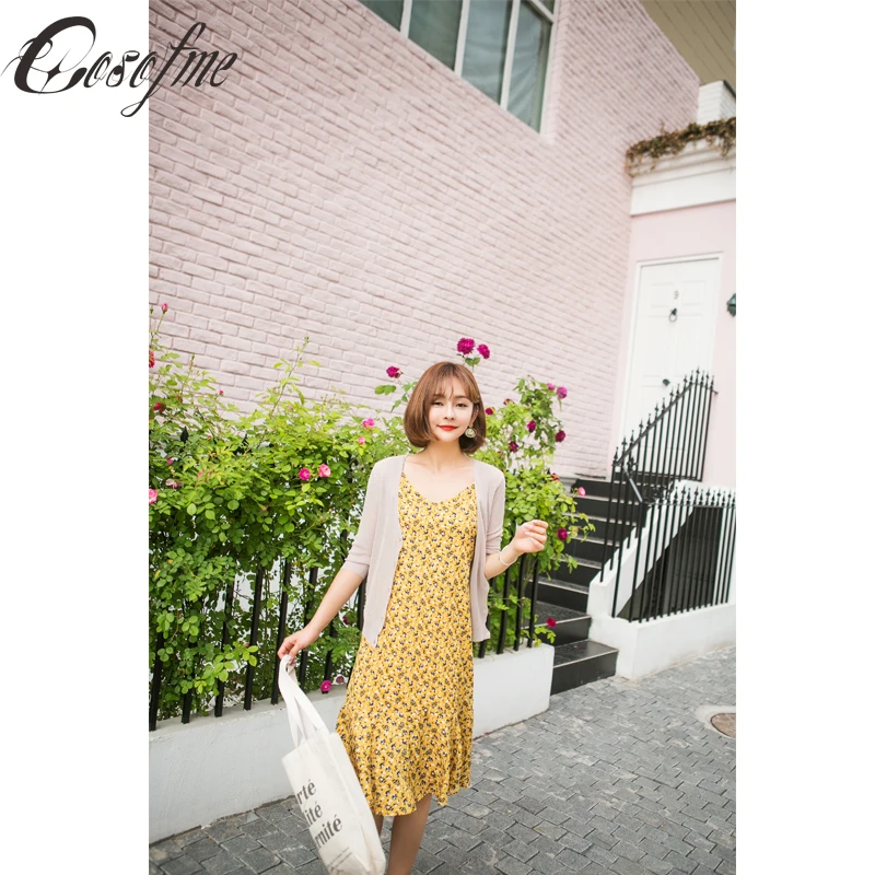 Cosofme Новое прибытие Лето Осень женский кардиган тонкий трикотажные повседневные