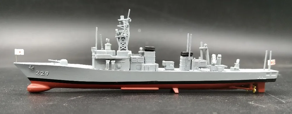 Редкие 1: 900 японские морские силы самообороны DE-229 Abukum-класс Фрегаты сплавов