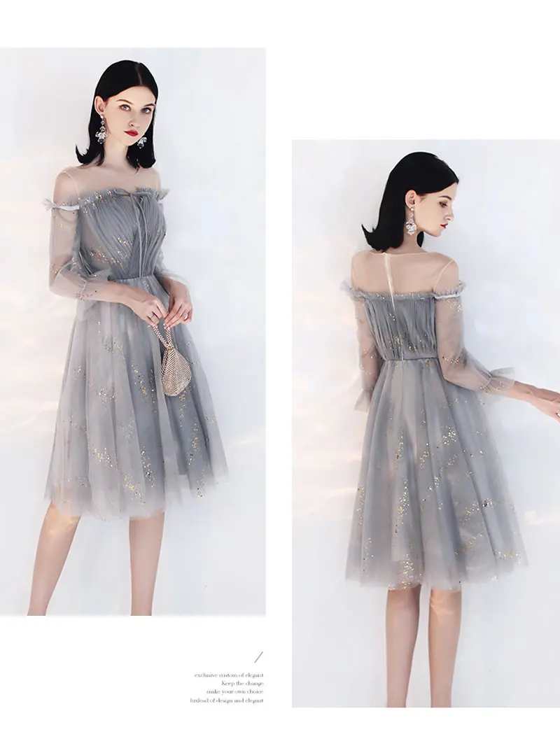 FADISTEE Новое поступление вечернее платье для выпускного вечера vestido de Festa vestido de noiva boho формальная мягкая плиссированная юбка из тюля robe de soiree