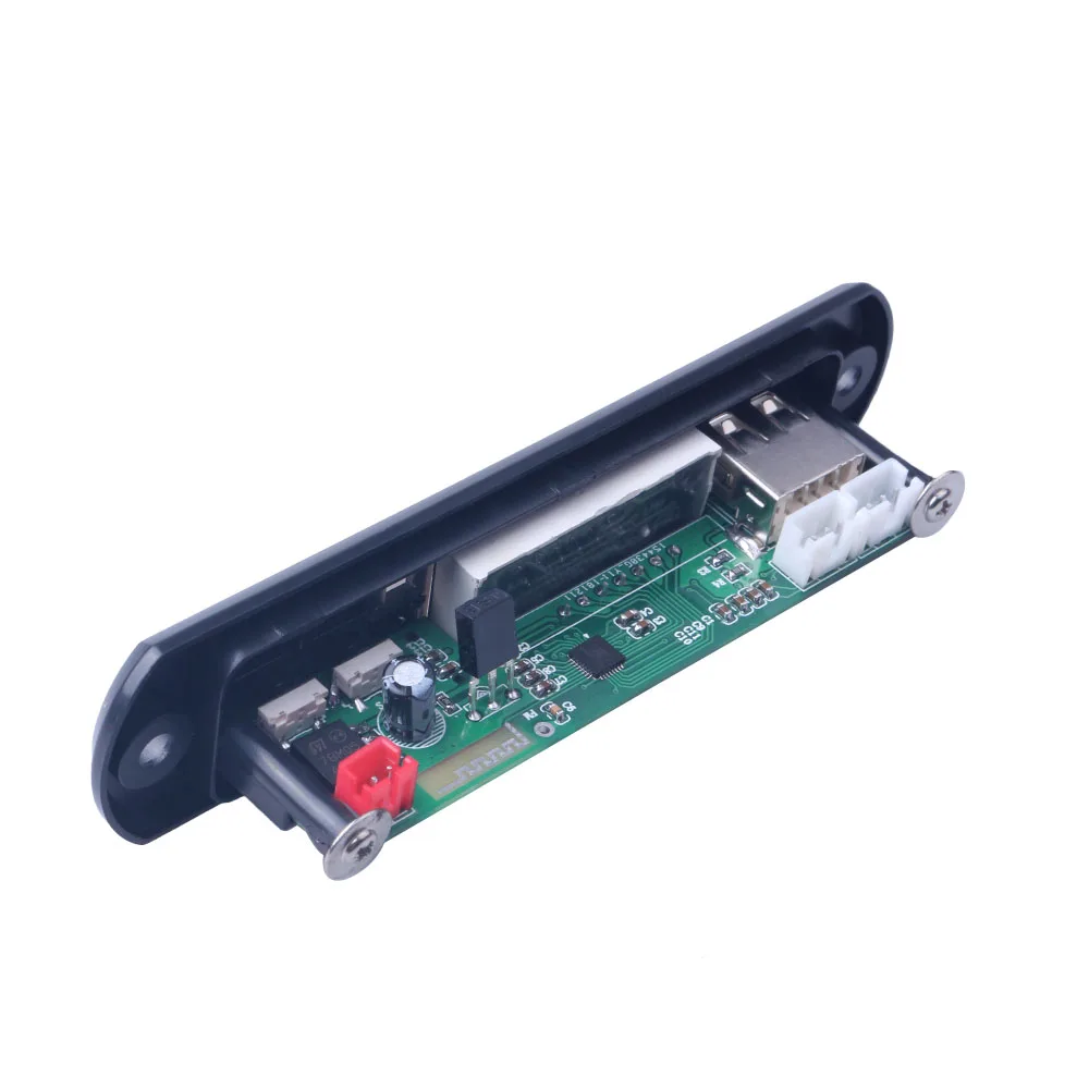 Elistooop автомобильный аудио USB TF FM радио модуль беспроводной Bluetooth 5V 12V MP3 WMA декодер