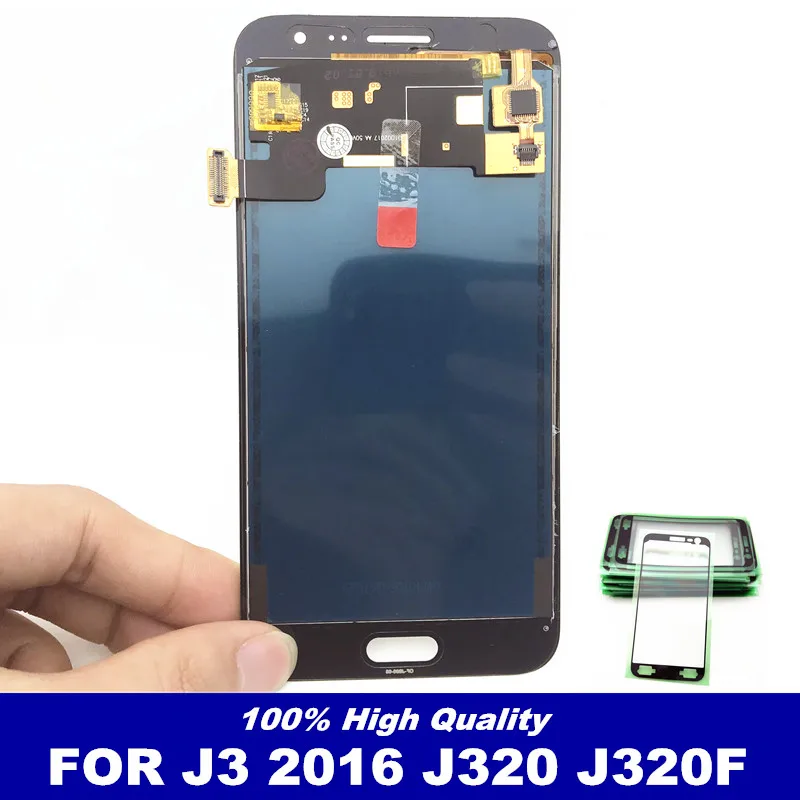 Мобильные телефоны 5 0 J320A LCDs для Samsung Galaxy J3 2016 J320 J320F J320P ЖК дисплей сенсорный