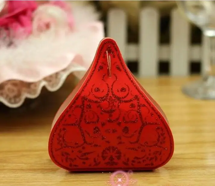 Коробка для конфет в виде золотого порошка Подарочная коробка свадебной