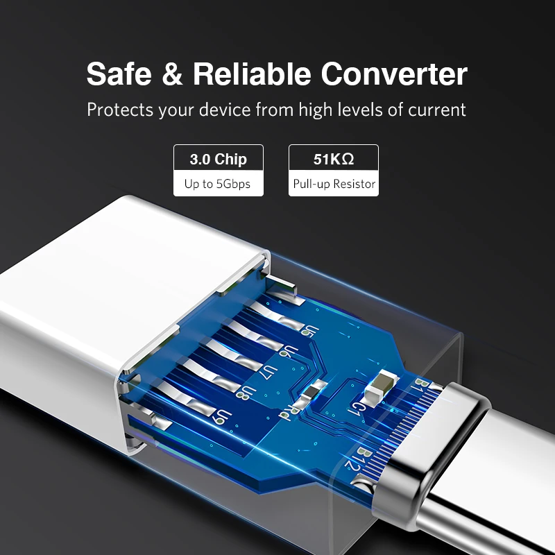 Ugreen адаптер USB type C до USB 3,0 адаптер Thunderbolt 3 Тип C адаптер OTG кабель для Macbook pro Air samsung S10 S9 USB OTG