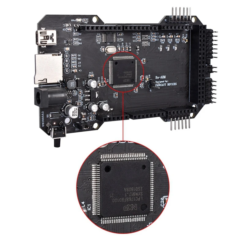 Cloned re arm 32 бит плата контроллера обновленная база на Mega2560 с sd картой для Ramps 1 4 5 6