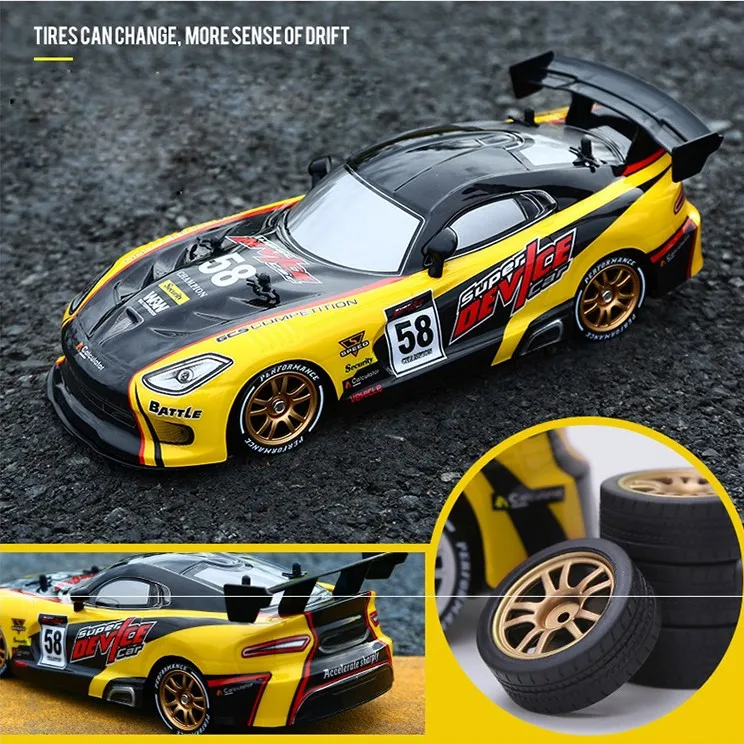 

Drift Racing RC Car GTR model 4WD 2.4G Off Road Rockster Remote Control Vehicle Electronic Hobby Toys