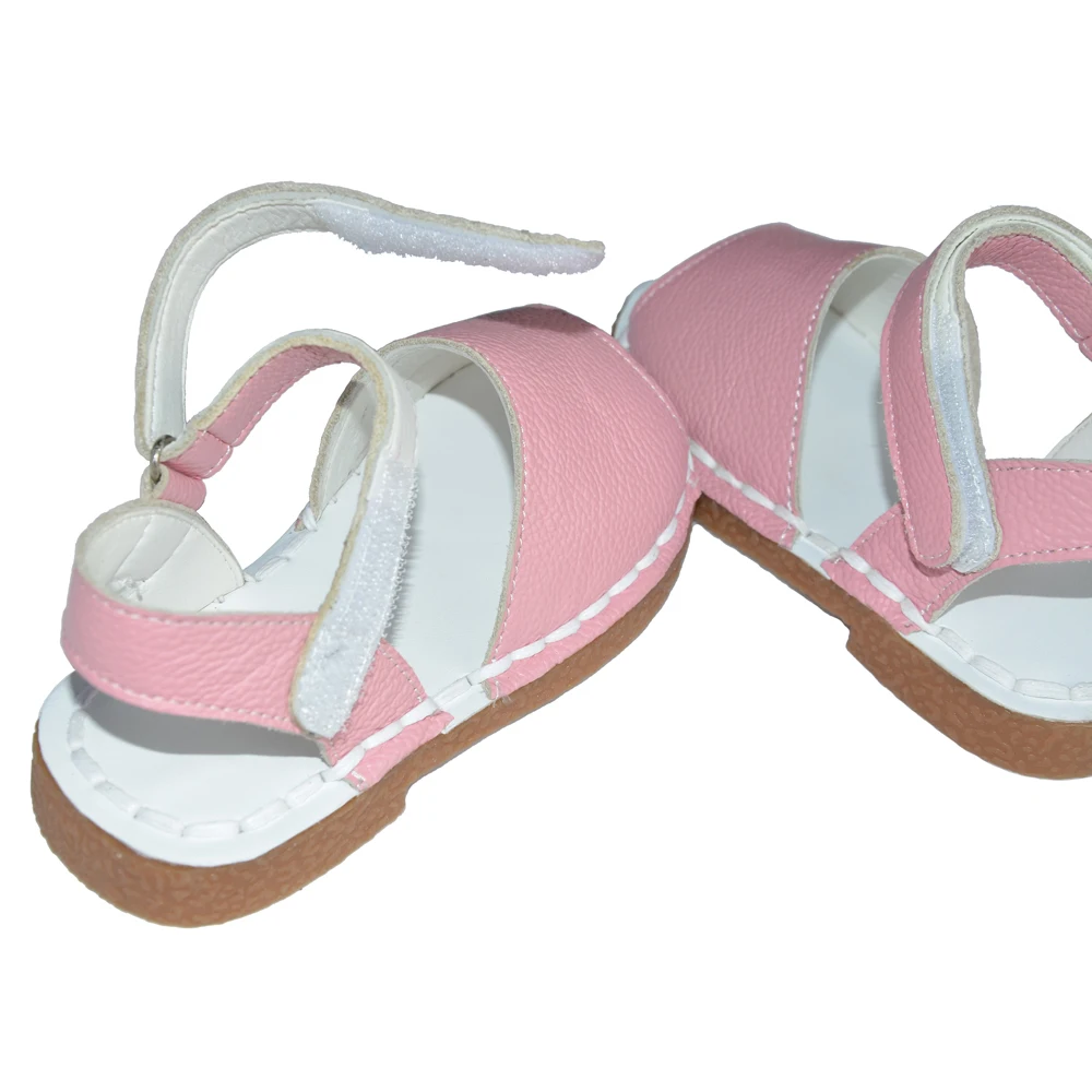 Сандалии Детские летние розовые белые темно-синие классические для маленьких