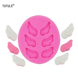 Гаджеты-крылья ангела, Жидкая силиконовая форма для печенья, помадки, торта, кухонная Жидкая силиконовая форма для выпечки ручной работы