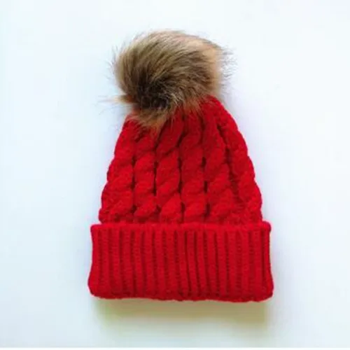 hat as the picture Зимний пуховик для младенцев хлопковые пальто для девочек куртки с капюшоном и искусственным мехом верхняя одежда с капюшоном для новорожденных новая детская теплая одежда - Цвет: hat as the picture