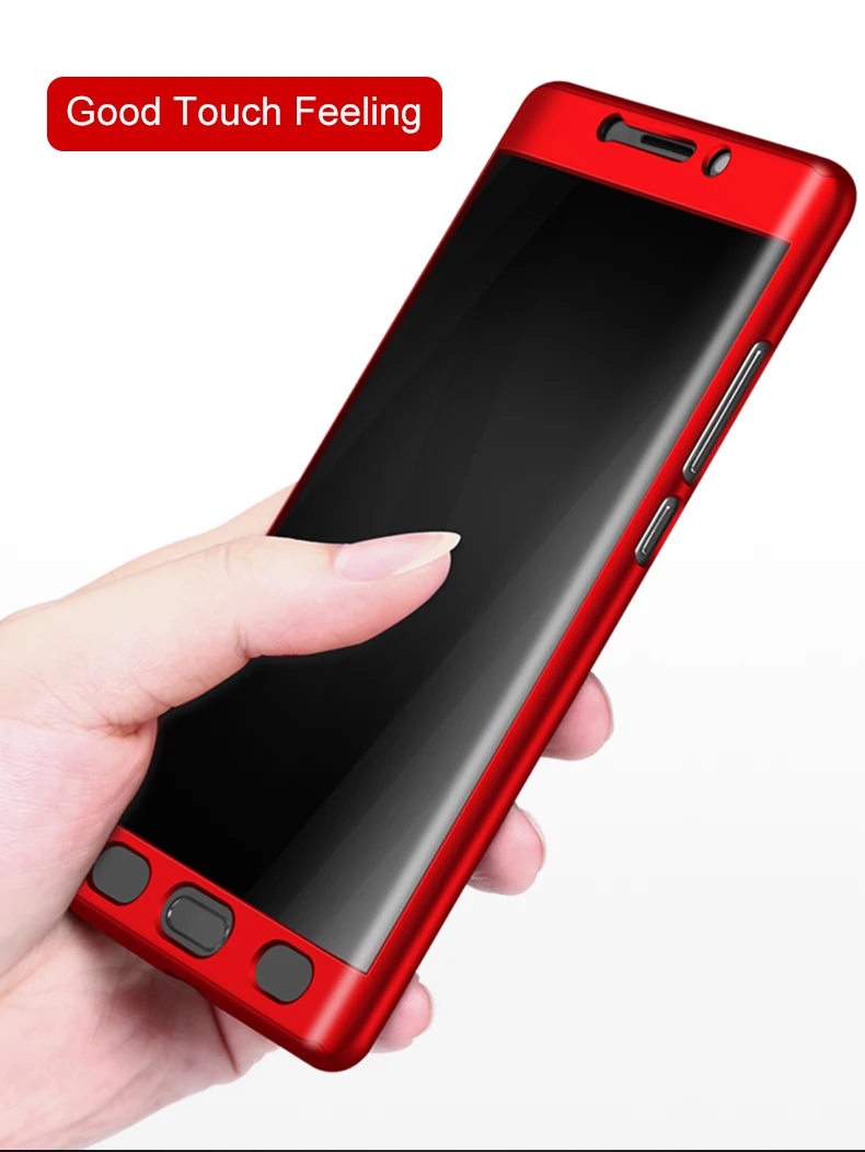 Aokin для Xiaomi mi Note 2 чехол Роскошный ультра тонкий матовый PC 360 Полное покрытие для Xiao mi Note2 мобильный чехол для телефона с закаленным стеклом