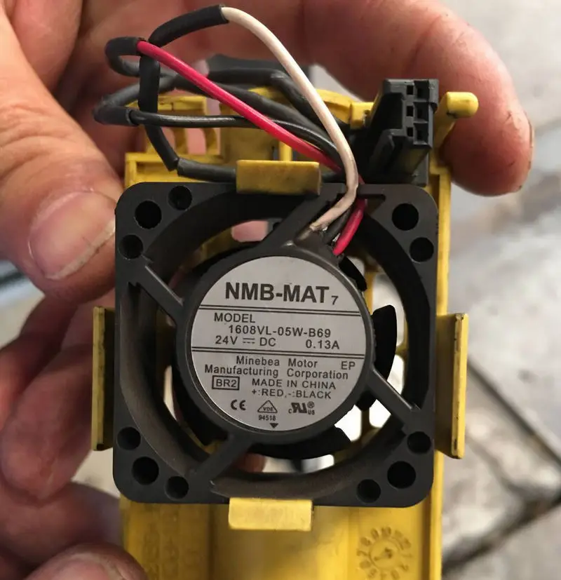 Оригинальный NMB 4CM 4020 1608VL 05W B69 24V 0.13A 40*40*20mm охлаждающий вентилятор|cooling fan|20mm fanfan 24v 40