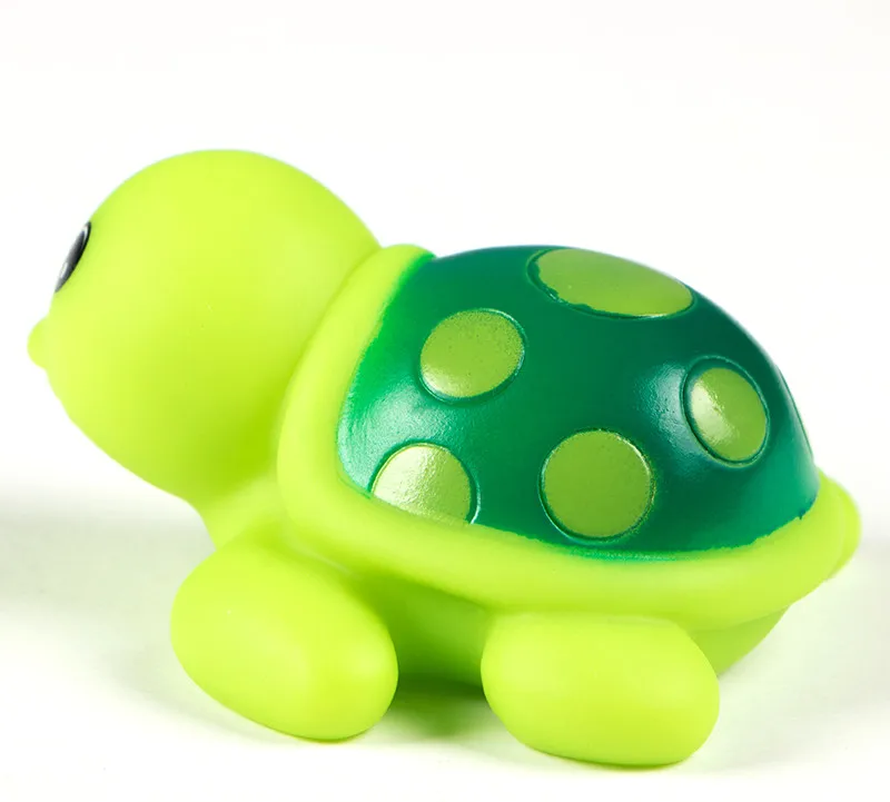 Цветные резиновые плавающие игрушки для купания с животными детские бассейна