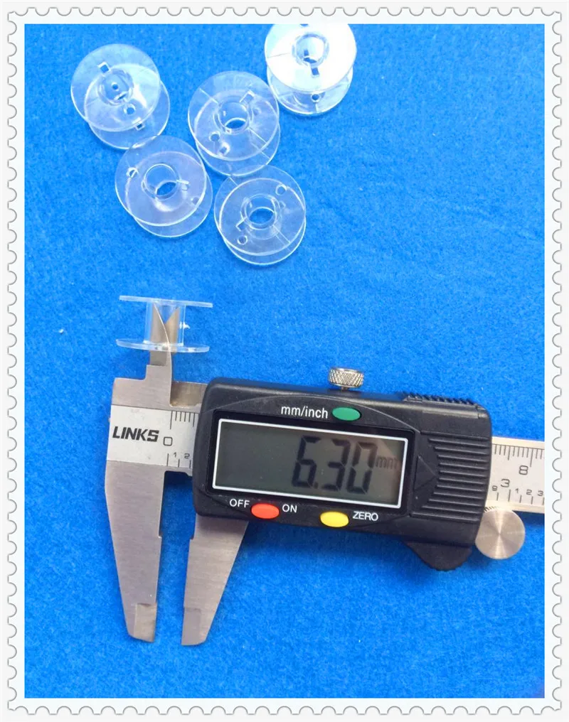 Шпуля для бытовой швейной машины прозрачные пластиковые шпули 10 шт./лот высота 93