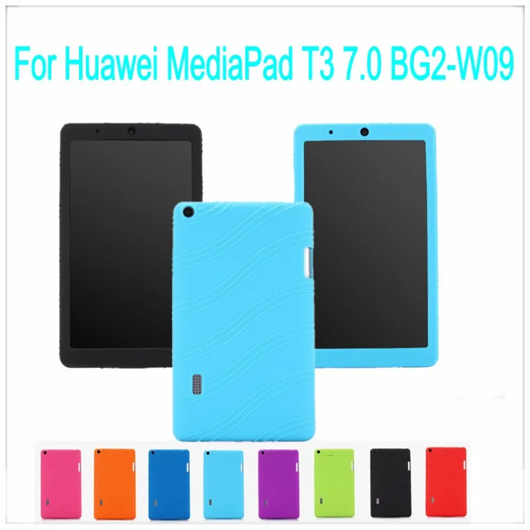 Ultra Slim Soft Silicone TPU Protective Case Cover For Huawei MediaPad T3 7.0 BG2-W09 inch Tablet | Компьютеры и офис