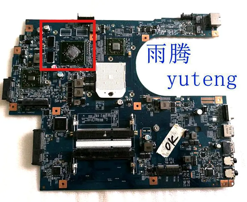 Материнская плата для ноутбука Acer 7551 7551G материнская MBPT701001 48.4HP01.011 DDR3 100% тест ok