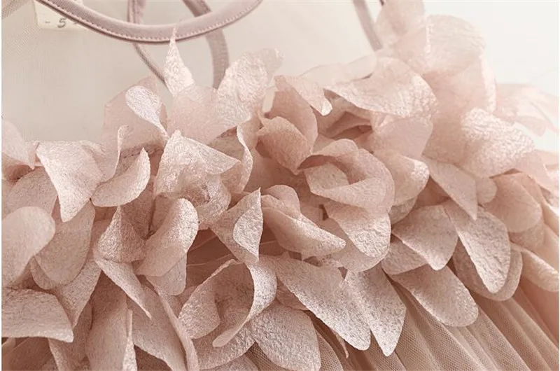 BibiCola Girls Dress Kids Applique Princess Summer Children Party Cool Print Cute Sleeveless Small | Детская одежда и обувь