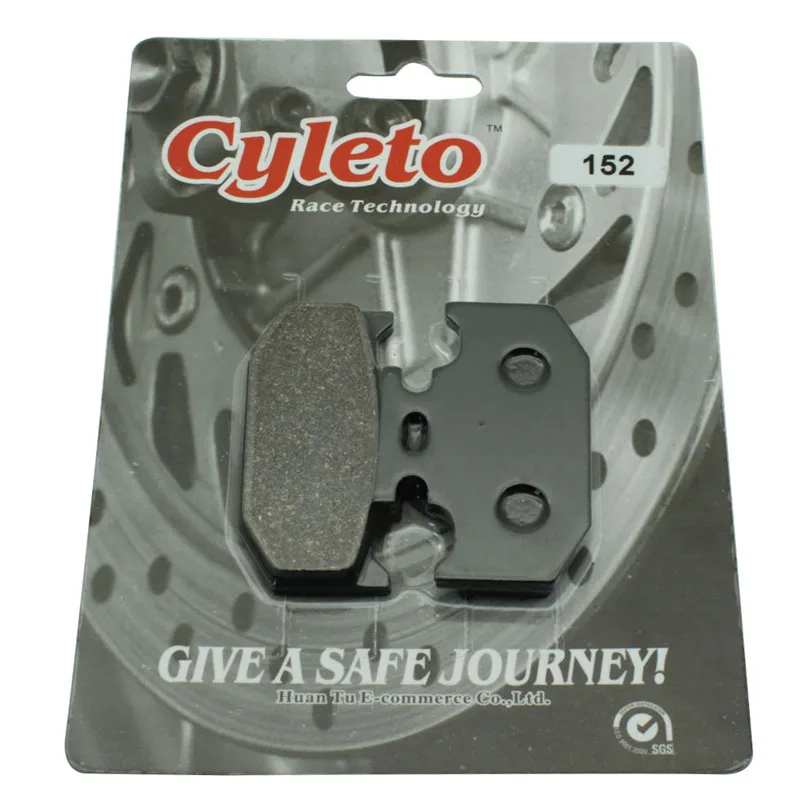 Задние тормозные колодки Cyleto для мотоцикла YAMAHA XG 250 XG250 Tricker 04 06 XT XT250 08 XTZ 07 YZ YZ250