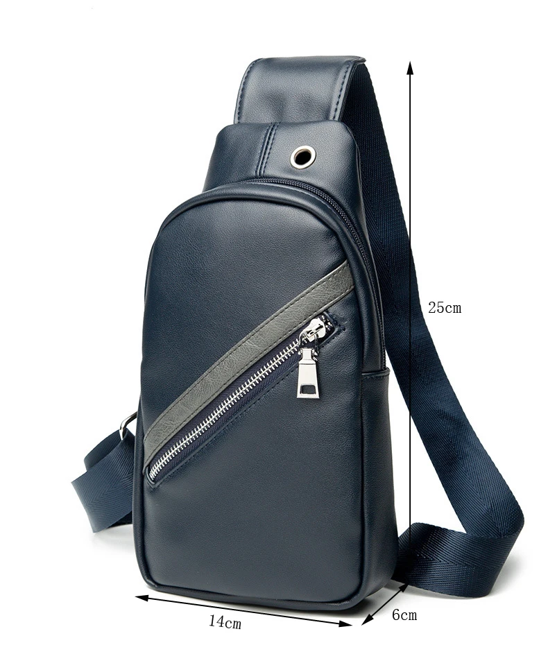 Сумки через плечо для Для мужчин посланник груди мешок Повседневное сумка