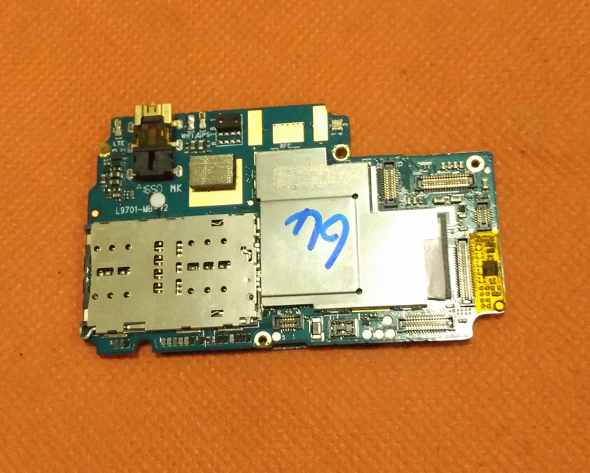 Б/у оригинальная материнская плата 4G ram+ 64G rom материнская плата для Elephone S7 Helio X20 Deca Core 5,5 ''FHD